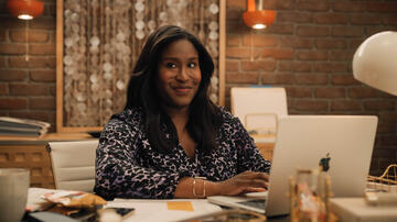 Naomi Ekperigin in Mythic Quest 3x03