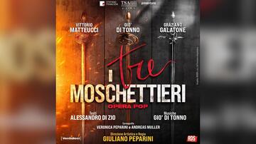 I tre moschettieri - Opera pop - Poster orizzontale