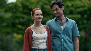 (S-D) Madeline Brewer come Bronte, Penn Badgley come Joe Goldberg in You 5x10