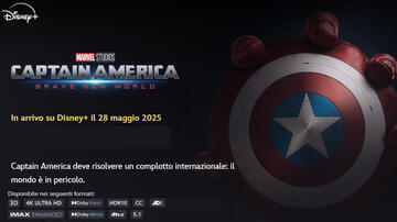 Captain America Brave New World su Disney+