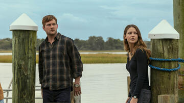 (S-D) Jake Weary come Cane Buckley, Melissa Benoist come Bree Buckley in The Waterfront 1x05