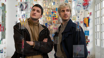  (S-D) Andrea Lattanzi come Angelo Tiberi, Pierpaolo Spollon come Cosmo Speranza in Chiaroscuro 1x01