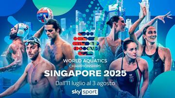World Aquatics Championships 2025 su Sky e NOW
