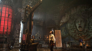 Oscar Isaac come Victor Frankenstein in Frankenstein di Guillermo del Toro