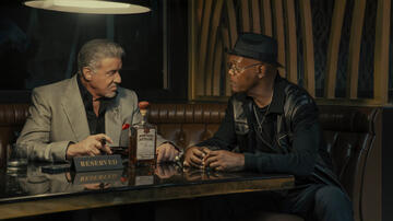 Sylvester Stallone come Dwight Manfredi e Samuel L. Jackson come Russell Lee Washington Jr. in Tulsa King 3x09