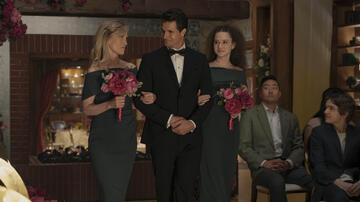 Robbie Amell in Upload 4x01 - Immagine dal set