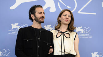 Marc Jacobs e Sofia Coppola al photocall del film Marc by Sofia alla 82a Mostra del Cinema di Venezia, martedì 2 settembre 2025