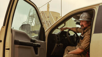 James Jordan come Dale in Landman 2x05