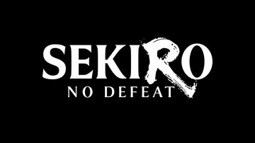 Sekiro No Defeat - Poster logo da Teaser Trailer