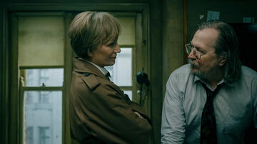 Kristin Scott Thomas e Sir Gary Oldman in Slow Horses 5x02