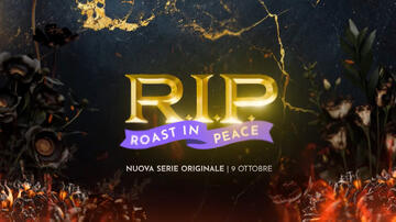 RIP - Roast in Peace - Poster logo orizzontale