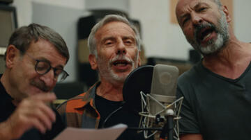 Aldo Giovanni e Giacomo in 'Per un basin', da 'Attitudini Nessuna'