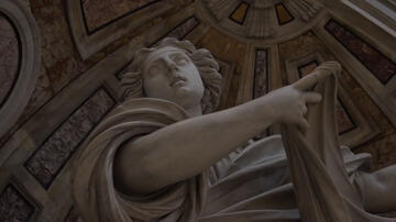 Caravaggio a Roma. Il Viaggio del Giubileo, scena da Clip 4