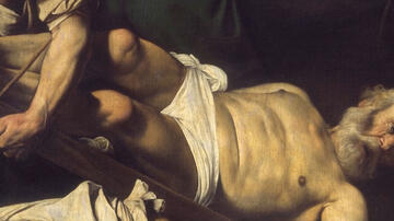 Caravaggio a Roma. Il Viaggio del Giubileo, scena da Clip 5