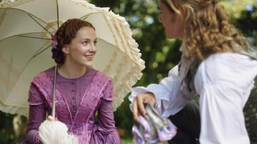 Lady Fanny Fox (Lucy-Rose Leonard) e Phineas Golden (Zac Burgess) in The Artful Dodger 2x02