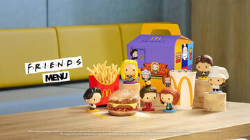 Friends Menu da McDonald's - Personaggi