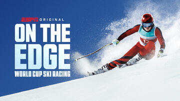 On the Edge World Cup Ski Racing - Poster