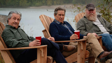 Keith Mackechnie come Nick, Tim Matheson come Doc Mullins, e Trevor Lerner come Bert in Virgin River 3x01