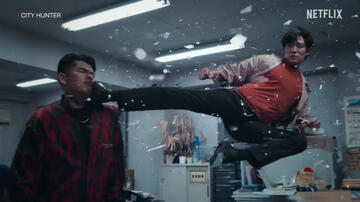 City Hunter, scena da Clip 'Il primo combattimento di Ryo'