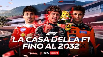 Formula 1 in Italia su Sky e NOW fino al 2032