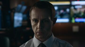 Jeremy Strong come Mark Zuckerberg in The Social Reckoning, scena da Teaser Trailer