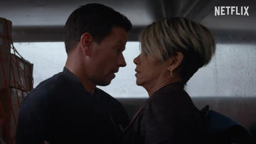 Mark Wahlberg e Halle Berry in The Union, scena da trailer