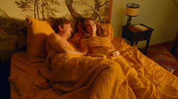 Un colpo di fortuna di Woody Allen, scena da trailer