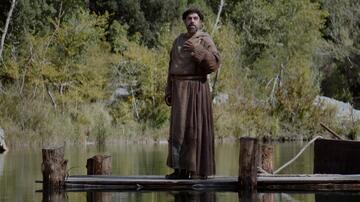 Dio Ride di Giovanni Veronesi, scena da Clip 'Cammina sull'acqua'