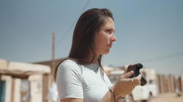 La leggenda del deserto di Elisabetta Giannini, scena da Trailer