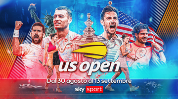 US Open 2026 su Sky e NOW