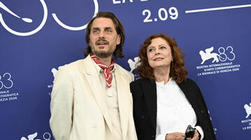 Luca Marinelli e Susan Sarandon al photocall del film The Echo Chamber al Festival del Cinema di Venezia 83, domenica 6 settembre 2026
