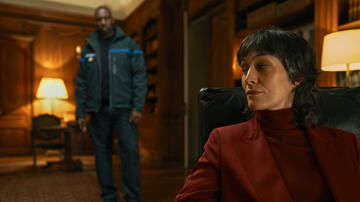 Omar Sy, Clotilde Hesme in Lupin 4x03