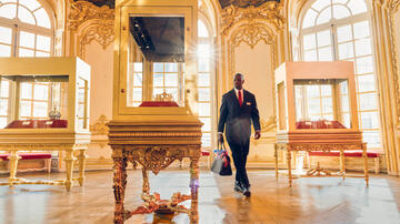 Omar Sy in Lupin 4x05