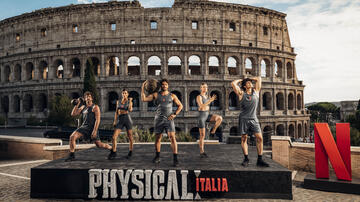 Elisabetta Canalis, Federica Pellegrini, Luis Sal, Mirco Bergamasco, Alvise Rigo a Physical Italia: da 100 a 1 - Stunt Roma, 11 settembre 2026