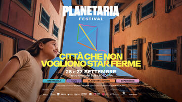 Planetaria Festival 2026 - Poster orizzontale