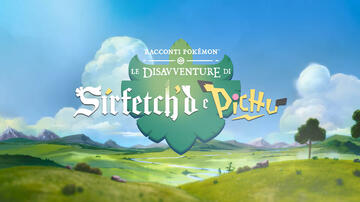 Racconti Pokémon - Le disavventure di Sirfetch'd e Pichu - Poster logo orizzontale