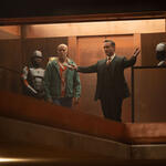 (S-D) Ryan Reynolds come Deadpool/Wade Wilson e Matthew Macfadyen come Mr. Paradox in Deadpool & Wolverine