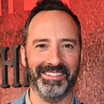 Tony Hale alla Clips & Conversations Premiere della Stagione 1 di The Decameron presso l'Angel Orensanz Center il 24 luglio 2024 in New York City