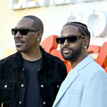 Eddie Murphy e Big Sean alla première mondiale di Beverly Hills Cop: Axel F al Wallis Annenberg Center for the Performing Arts il 20 giugno 2024 a Beverly Hills, California