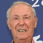 Bruno Bozzetto al photocall del film La storia del Frank e della Nina di Paola Randi a Venezia 81 il 31 agosto 2024