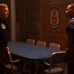 (S-D): Harrison Ford come Presidente Thaddeus Ross e Anthony Mackie come Sam Wilson/Captain America in Captain America: Brave New World