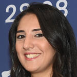 L'attrice Yasmine Dimassi al photocall di Aïcha di Mehdi Barsaoui a Venezia 81 il 5 settembre 2024