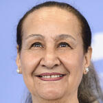 L'attrice Khairiah Nathmy al photocall del film Hijra di Shahad Ameen alla 82a Mostra del Cinema di Venezia, giovedì 28 agosto 2025