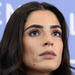 L'attrice Saja Kilani al photocall del film The voice of Hind Rajab di Kaouther ben Hania alla 82a Mostra del Cinema di Venezia, mercoledì 3 settembre 2025