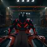 Jared Leto come Ares in Tron: Ares