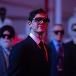 Evan Peters come Julian Dillinger in Tron: Ares
