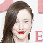 Andrea Riseborough partecipa alla première mondiale di 'Goodbye June' di Netflix al Curzon Mayfair il 3 dicembre 2025 a Londra, Inghilterra