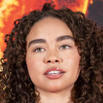 Bailey Bass all'Hotel Principe di Savoia in occasione dell'anteprima italiana di Avatar: Fuoco e Cenere