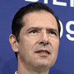 L'attore Melvil Poupaud al photocall del film Un peu avant minuit al Festival del Cinema di Venezia 83, giovedì 10 settembre 2026