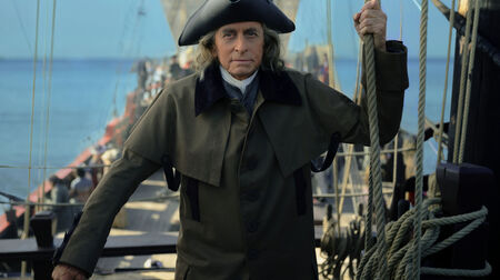 Michael Douglas in Benjamin Franklin 1x08